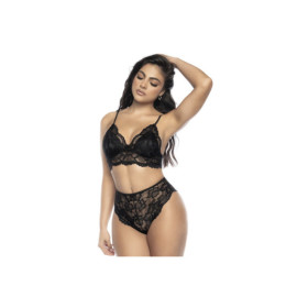 Ensemble 2 pièces soutien-gorge et culotte en fibres recyclées 